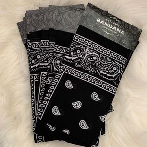 11 Black Bandanas - BRAND NEW